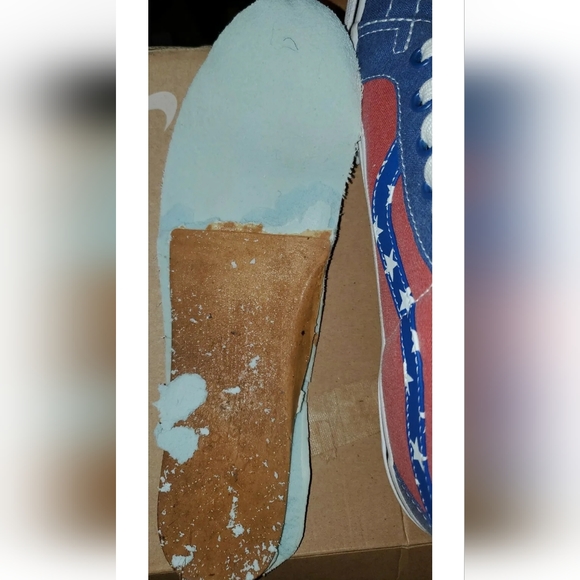 Vans Sk8 Hi RARE Reissue(Van Doren) Stars/Stripes - Picture 11 of 12